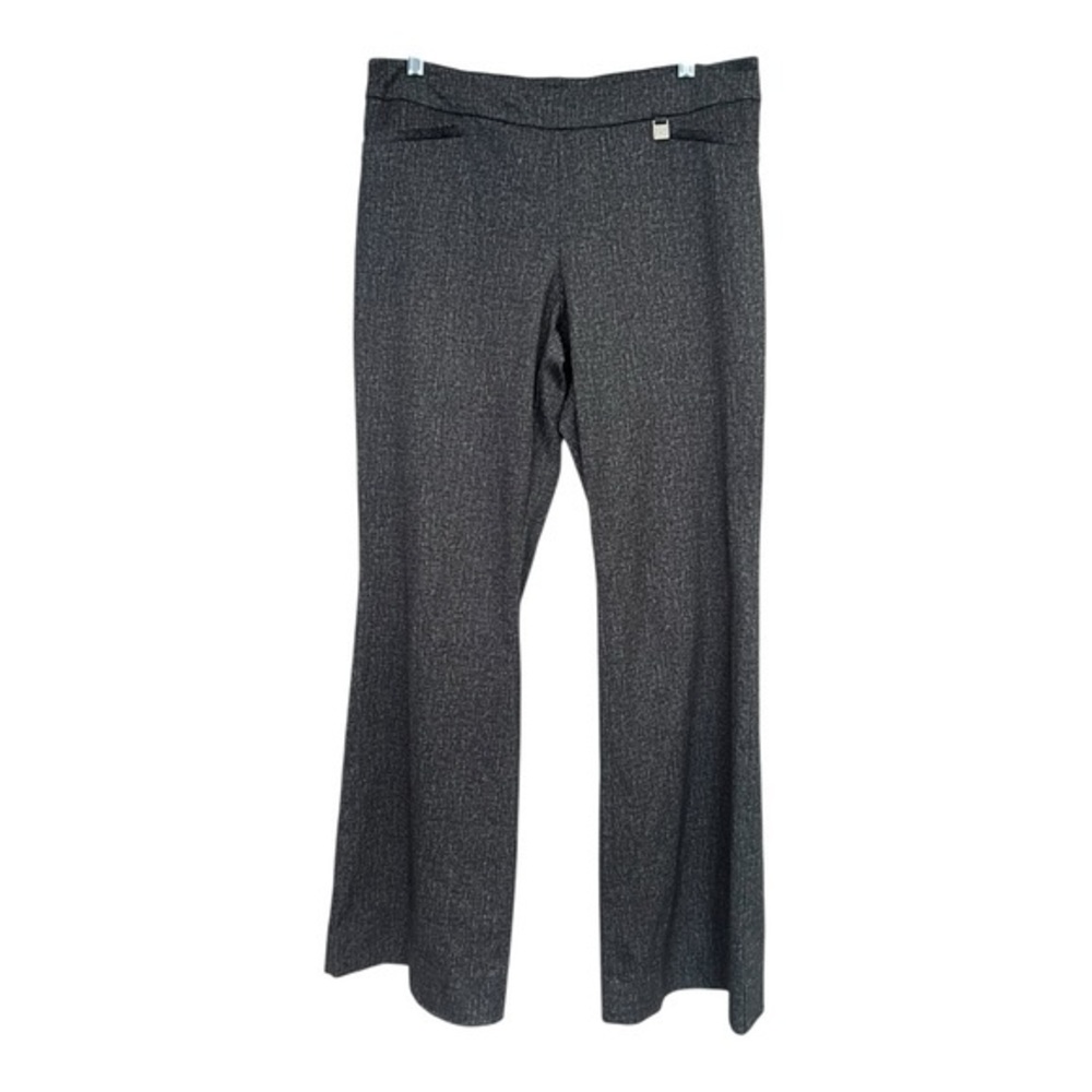 New York & Company Gray Boot Cut Pants with Professional Flair Size M